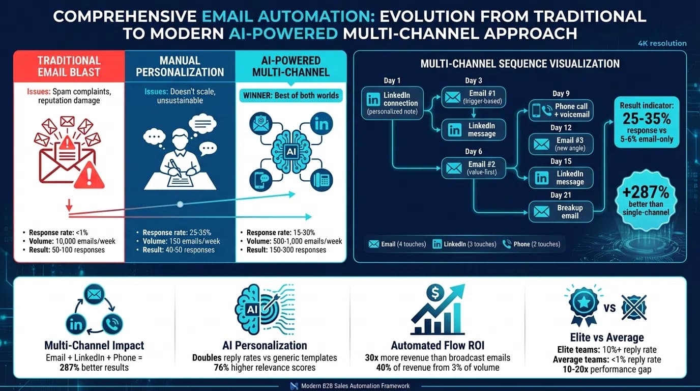 Email Automation: Complete Guide for Sales Teams [2026]