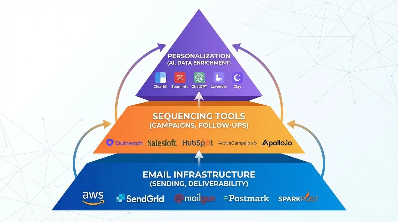 Email Automation Tool Stack