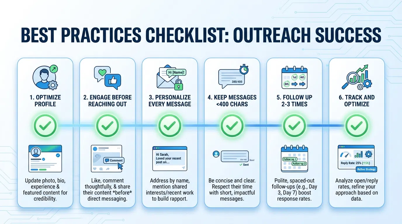 LinkedIn outreach best practices comparison