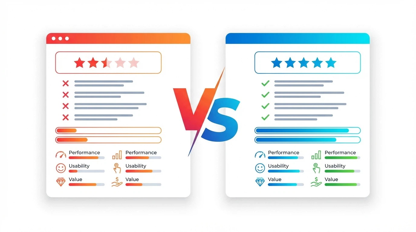 Side-by-side comparison of Lyne.ai and LeadSpark AI LinkedIn icebreaker tools for sales professionals